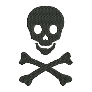 Skull & Cross Bones 12946